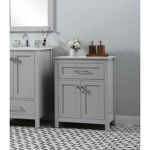 REBRILLIANT Martirio Freestanding Bathroom Cabinet