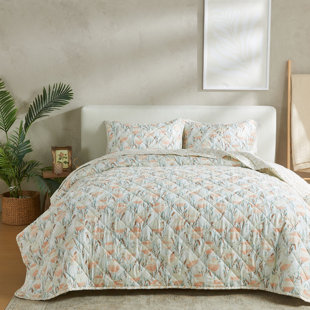 Patina Vie Maison Reversible Vintage Coastal Quilt Set