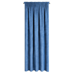 EUROFIRANY Amaya Polyester Standard Eyelet Curtain Panel (Set of 2)