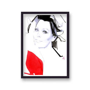 ROSDORF PARK Marc Antoine Coulon Sophia Loren Celebrity Portrait 1 - Single Picture Frame Art Prints