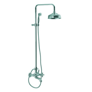 FIMA BY NAMEEKS Olivia 2 Handle Wall Clawfoot Tub Faucet with Diverter