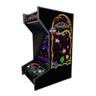 SUNCOAST ARCADE Tabletop Arcade Machine with 19" Monitor and 60 Retro Games - Fully Assembled