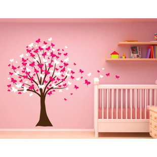 INNOVATIVE STENCILS Plants & Flowers Non-Wall Damaging Wall Decal