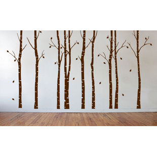 INNOVATIVE STENCILS Plants & Flowers Non-Wall Damaging Wall Decal