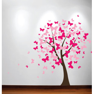 INNOVATIVE STENCILS Plants & Flowers Non-Wall Damaging Wall Decal