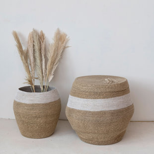 Creative Co-Op Seagrass Basket