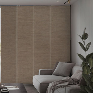 SYMPLE STUFF 99.99% Blackout Vertical Panel Track Blind