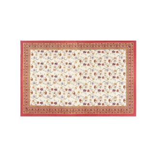 COULEUR NATURE Fleurs des Indes Tablecoth 71" x 142" - Rectangular