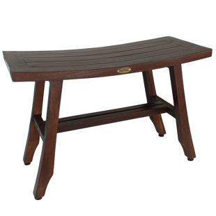 DECOTEAK Sojourn 28'' W Teak Shower Bench