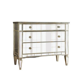 ROSDORF PARK Azil Mirrored Accent Chest