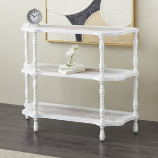 ONE ALLIUM WAY® Aliki 46.5'' W Manufactured Wood Shelving Unit