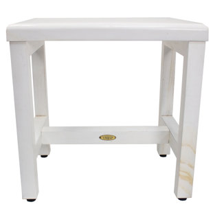 COASTALVOGUE Eleganto 18'' W Teak Shower Bench
