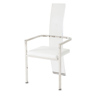 MICHAEL AMINI State St. 19'' H Upholstered Armchair