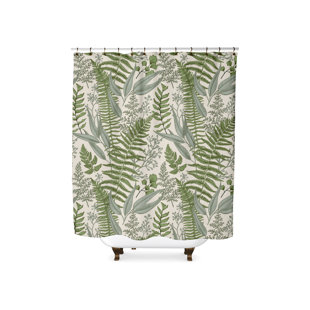 DAYS END DESIGNS Floral Shower Curtain