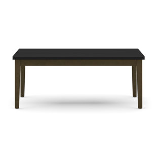 LESRO Lenox Wood Waiting Reception Coffee Table Wood Frame 40x20" Laminate Top