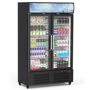 Babevy 22.6 Cubic Feet Merchandising Refrigerator - 44.09''