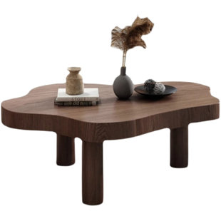 IVY BRONX Kylon Solid Wood 3 Legs End Table