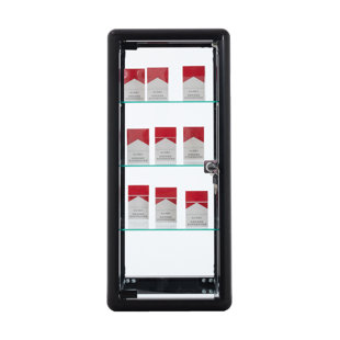 HOWCOOLMALL 27'' H x 12'' W Aluminum Retail Counter