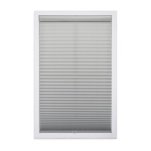 SYMPLE STUFF 1 inch Cordless Semi-Sheer Light Filtering Pleated Shade