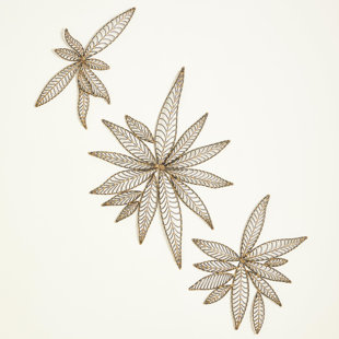 SIGNATURE III Plants & Flowers Wall Decor on Iron