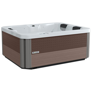 LIFESMART SPAS AND SAUNAS Lifesmart Spas Willow 115 Volt 3 - Person 32 - Jet Acrylic Plug And Play Hot Tub with Ozonator