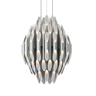 SONNEMAN Chimes 90 - Light LED Unique/Statement Chandelier
