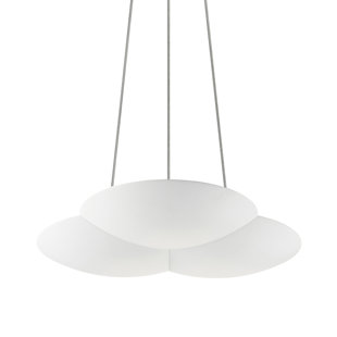 SONNEMAN Big Cloud 1 - Light Textured White LED Unique/Statement Pendant