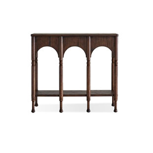 DARBY HOME CO Baver 39.37'' Unfinished Solid Wood Console Table