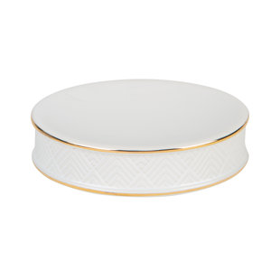 ELLE DECOR Elle Décor Ceramic Bathroom Accessories Ceramic / Porcelain Soap Dish