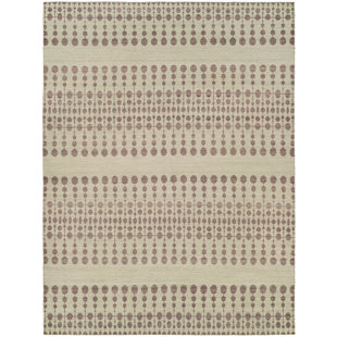 THE CONESTOGA TRADING CO. Flatweave Wool Abstract Indoor Rug