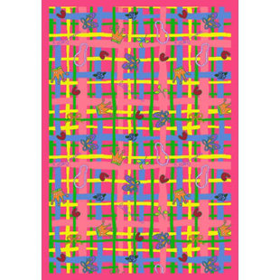 JOY CARPETS Just For Kids Performance Pink Rug