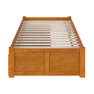 AFI FURNISHINGS Solid Wood Platform Storage Bed
