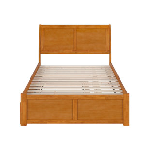 AFI FURNISHINGS Solid Wood Platform Storage Bed