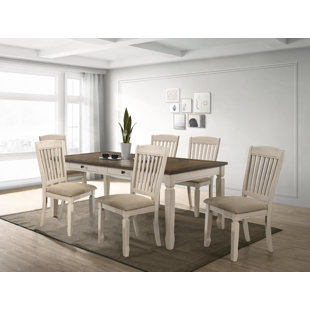 ROSALIND WHEELER Felten 7 - Piece Dining Set