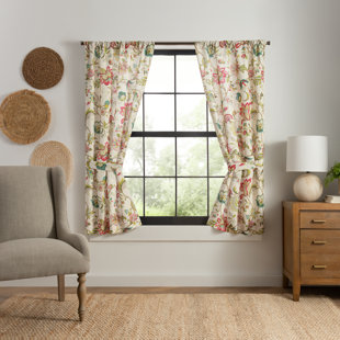 CANORA GREY Jorma Polyester Room Darkening Curtain Pair (Set of 2)