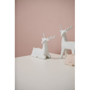 THE HOLIDAY AISLE® Minimal Deer Figurine