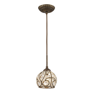 WILLA ARLO™ INTERIORS Becerra 1 - Light Single Dome Pendant