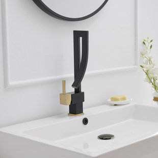 VIBRANTBATH Single-Hole Single-handle Bathroom Faucet