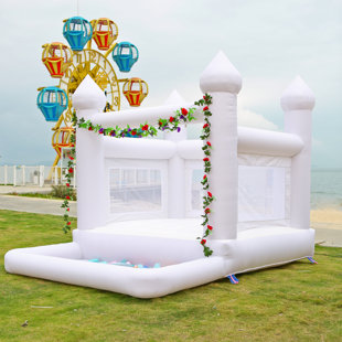TOBEBEGO 8' x 11' Bounce House with Air Blower
