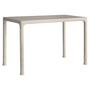 BERNHARDT EXTERIORS Siesta Rectangular Teak Outdoor Dining Table