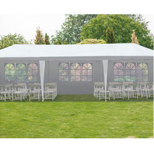 OAK DECOR BLAZE 30 Ft. W x 10 Ft. D Metal Party Tent
