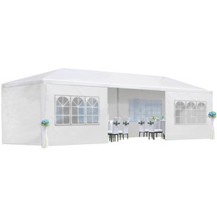 OAK DECOR BLAZE 30 Ft. W x 10 Ft. D Metal Party Tent