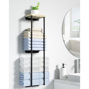 HIGEMZ Wall Towel Rack