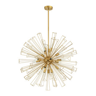 WILLA ARLO™ INTERIORS Somers 18 - Light Sputnik Starburst Dimmable Chandelier