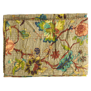 BUNGALOW ROSE Ponte Vintage Cotton Throw