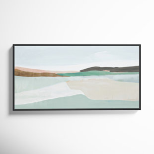 JOSS & MAIN Sole of the Land I Floater Frame Painting