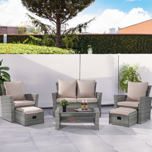 SANSTAR 6 - Person Outdoor Seating Group