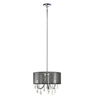 WHITFIELD LIGHTING Devon 3 - Light Shaded Pendant