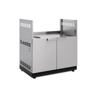 NEWAGE PRODUCTS Outdoor Kitchen Classic Series Stainless Steel 33 in. Grill Cabinet