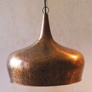 TRENT AUSTIN DESIGN® Platz 1 - Light Distressed Brown Single Pendant